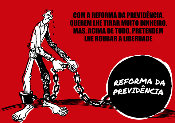 Cartilha sobre a reforma da previdência para o SISEJUFE RJ