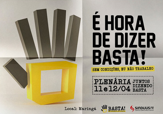 Campanha Basta! Sem condições eu não trabalho