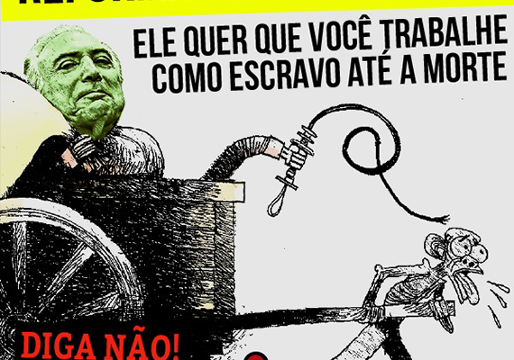 Campanha contra Reforma da Previdência