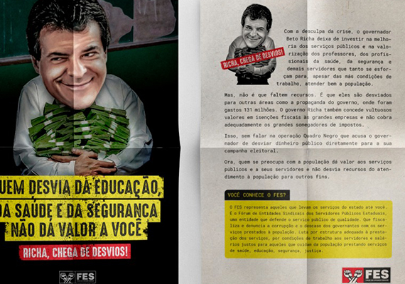 Campanha Richa Chega de desvios